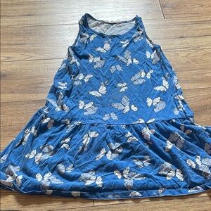 H&M Blue Butterfly Print Kids Dress (Bin B)